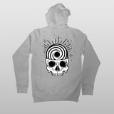 SFBC Black Hole Skull Hoodie (Grey)